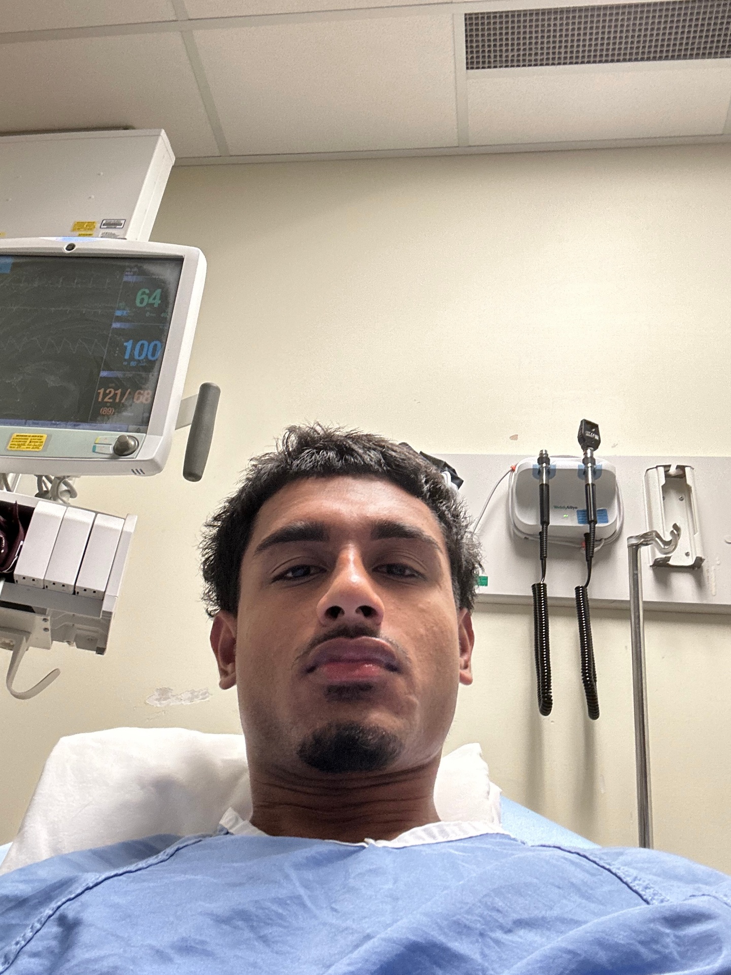ER, broke, no plan